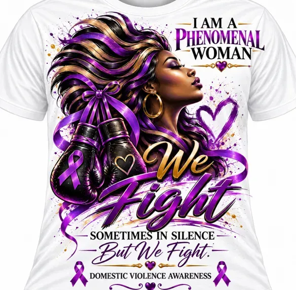 I Am a Phenomenal  – We Fight / SOMETIMES IN SILENCE / But We Fight DOMESTIC VIOLENCE AWARENESS